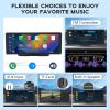 10.26 Inch Car Stereo,Portable Car Screen,Bluetooth 5.0 Car Radio Support Mirror Link view 2