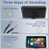 7 Inch Car Stereo,Portable HD Double Din Touchscreen Car Stereo,Multimedia Player with Mirror Link Voice Control view 3