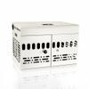 12 Device Portable Charging Station for Tablets, iPads, Chromebooks, and Laptop Computers with Lock, Surge Protection, for Classroom or Office (White) view 1