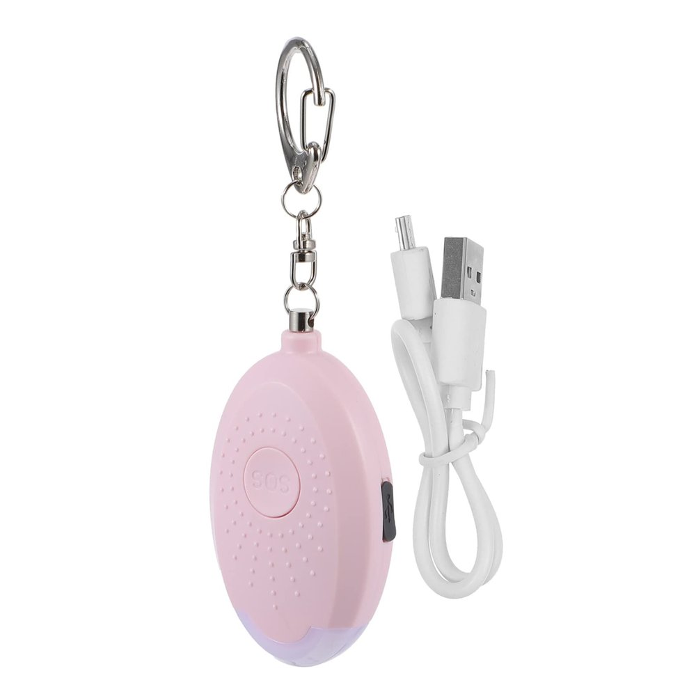 Mikikit Women's Safety Alarm Anti-Wolf Siren with Light Ideal for Night Running Outdoor Activities