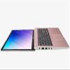Asus L510MA-WH21 Pentium Silver N6000 128GB eMMC 4GB 15.6 Full HD (1920 x 1080) IPS Display WIN11 S Rose Pink Microsoft 365 Personal 1-Year + Coverzip HDMI Cable (Renewed) view 3
