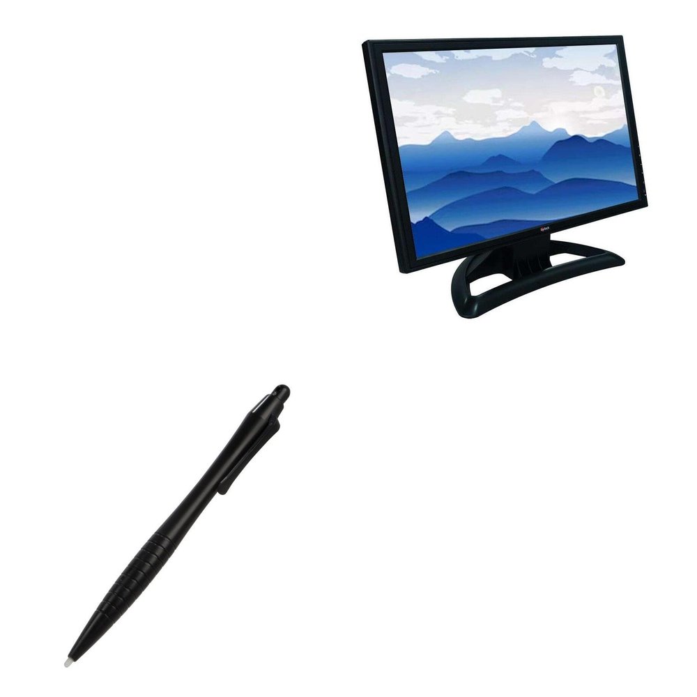 BoxWave Stylus Pen Compatible with FayTech FT19TM (19 in) - DirectTip Resistive Stylus, DirectTip Resistive Stylus - Jet Black