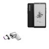 BoxWave Adapter Compatible with Onyx BOOX Palma - MagnetoSnap PD Angle Adapter, Magnetic Charging Connector Device Saver - Metallic Silver view 1