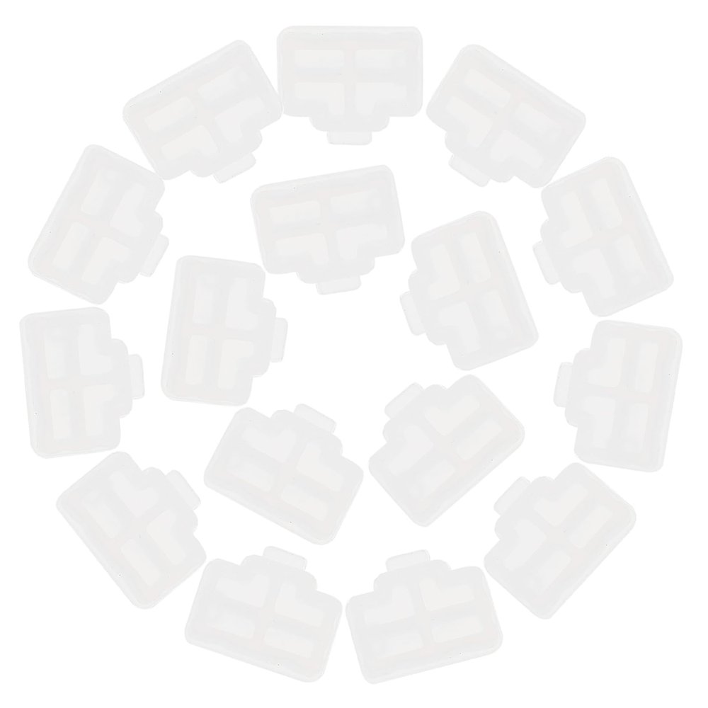 OSALADI 50pcs Ethernet Port Cap Plug for LAN Network Connectors Protective Cover for Routers Computers and Tvs Prevents Dirt and Debris Accumulation