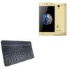 BoxWave Keyboard Compatible with Kenxinda X7 - SlimKeys Bluetooth Keyboard, Portable Thin with Chiclet-Style Keys - Jet Black view 1