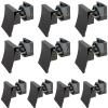 FOTN 10 Packs Matter Black Square Handle Push LocksCabinet Lock Drawer Cupboard Pull Open Handles Lift Latch for Caravans Boats Cupboard Furniture Hardware Reliable Cabinet Lock view 1