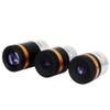 ZTBH Microscope Accessories Kit 1.25" Wide Angle 62 Degree Lens 4mm 10mm 23mm Aspheric Eyepiece HD Fully Coated Fit for Astronomy Monocular Telescope Microscope Slides (Color : 4mm) view 2