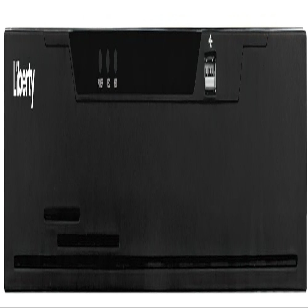 Liberty Security L3HVR8 8-Channel L3 Series 5-in-1 Hybrid HD Analog Recorder; Built-in Alarm; Compatible with TVI, CVI, AHD & 960H Formats; Built-in Audio; Up to 16TB Storage, HDD Not Included, Black