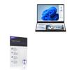 BoxWave Screen Protector Compatible with ASUS Zenbook Duo - ClearTouch ImpactShield (2-Pack), Impenetrable Screen Protector Flexible Film view 1