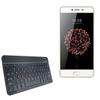 BoxWave Keyboard Compatible with Kenxinda S8 - SlimKeys Bluetooth Keyboard, Portable Thin with Chiclet-Style Keys - Jet Black view 1