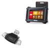 BoxWave Smart Gadget Compatible with Ancel V6 PRO+ (8 in) - AllReader SD Card Reader, microSD Card Reader SD Compact USB - Jet Black view 1