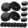 NOLITOY 20pairs Slip Silicone Glasses Ear Cushions for Comfortable Eyewear Fit and Replaceable Grips for Glasses and Sunglasses Black view 1