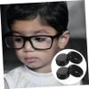 NOLITOY 20pairs Slip Silicone Glasses Ear Cushions for Comfortable Eyewear Fit and Replaceable Grips for Glasses and Sunglasses Black view 3