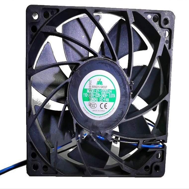 XY12025S2H ELOMILE Fan XY-12025S2H 0.07A Refrigerator Refrigerator Cabinet 220V 4-inch Axial Flow Waterproof Cooling Fan