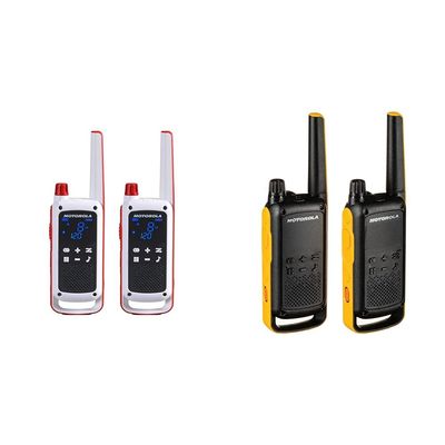 Motorola Solutions Red Cross T478 Talkabout White Rechargeable Emergency preparedness 35-Mile 2-Way Radio & Portable FRS, T470, Talkabout, Two-Way Radios