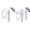 GE 6-Outlet Surge Protector, 20 Ft Extension Cord, Power Strip, 800 Joules, Flat Plug & 6-Outlet Surge Protector, 2 Pack, 10 Ft Extension Cord, Power Strip, 800 Joules, Flat Plug, Twist-to-Close