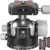 55mm Low Profile Ball Head Tripod Ball Head ARTCISE KB55 Heavy Duty Tripod Head All Metal CNC Machining with Three 1/4" Quick Release Plates for Tripod, Monopod, DSLR, Camcorder, Max Load 88lbs /40kg view 1