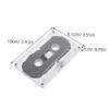 DOITOOL 12 Pcs Blank Cassette Tapes for Recording Record Large Capacity Audio Tapes Easy Organization view 2