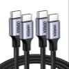 UGREEN Uno 65W USB C Charger Bundle with 100W 2-Pack USB C Cable for MacBook Pro, iPhone 17 Pro, Galaxy S25/S24, Pixel 10 view 3