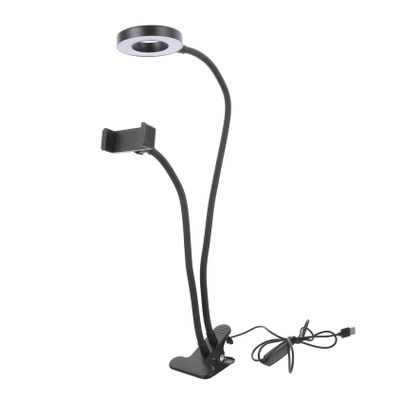 Veemoon Clip Fill Light Dimmable Lamp Led Ring Light Colors Brightness for Live Streaming Photography