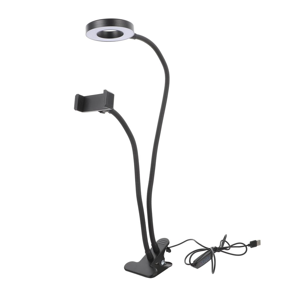 Veemoon Clip Fill Light Dimmable Lamp Led Ring Light Colors Brightness for Live Streaming Photography