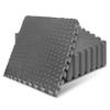 Yes4All EVA Interlocking Mats, Puzzle Floor Tiles, Foam Floor Padding with Border for Furniture, Home Space, Living Room, Garage 48 SQFT view 1