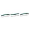 DOITOOL 3pcs Box Desk Cord Organizer Case with Cover Multi-Compartment Electronics Storage for Home Office and Travel for Neat and Organized Cables view 1
