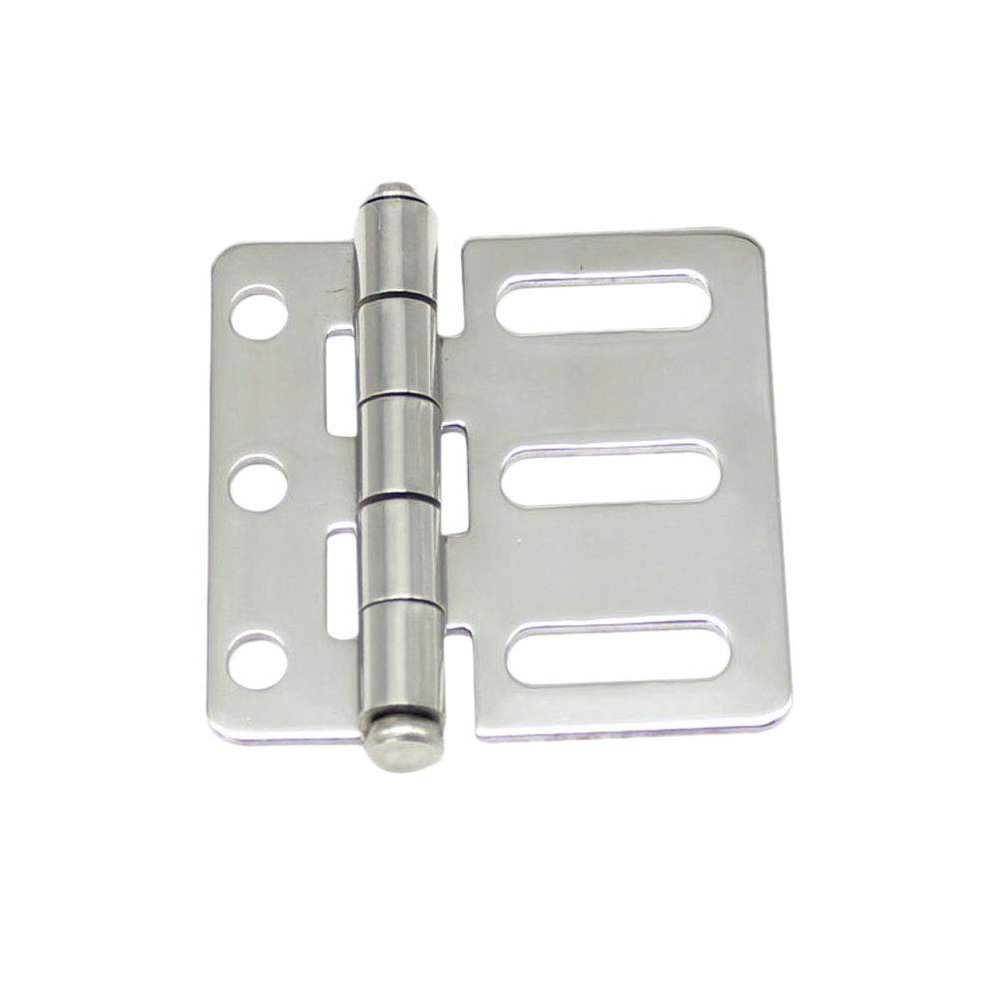POWTAXBJGD Door Hinges 2pcs of One Bag Stainless Steel Hinge Electric Cabinet Door Industrial Switchgear Cabinet Hinge (Size : Size 1s)