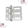 POWTAXBJGD Door Hinges 2pcs of One Bag Stainless Steel Hinge Electric Cabinet Door Industrial Switchgear Cabinet Hinge (Size : Size 1s) view 4