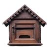 XSCQ Villa Mailbox Suggestion Box Complaint Suggestion Box Creative Wall Hanging with Lock Chinese Retro Outdoor Community view 1