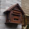 XSCQ Villa Mailbox Suggestion Box Complaint Suggestion Box Creative Wall Hanging with Lock Chinese Retro Outdoor Community view 2