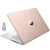 HP Premium Stream 14" HD BrightView Laptop, Intel Celeron N4120, 4GB RAM, 64GB eMMC, Intel UHD Graphics, HD Webcam, 1 Year Office 365, WiFi, Bluetooth, Win 11s, Gold, 32GB Hotface USB Card view 1