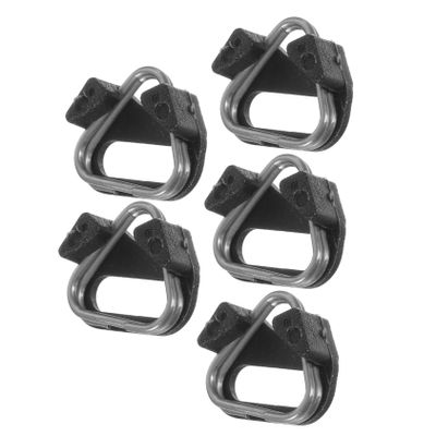 Veemoon 5pcs Camera Strap Lug Rings Triangle Split Ring Connectors for D-camera Easy to Install and Compatible Neck Shoulder and Wrist Straps