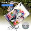 CGFGHHUY for iPad mini 6th Generation Case 8.6 inch Clear Slim Lightweight Kickstand Protective Transparent TPU Case with Pen Holder Tablet Cover for iPad mini 6 2021 - Baby Elephant Flowers view 4