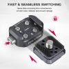 FALCAM F22 Basic Quick Release Plate Kit with One More Quick Release Plate view 2