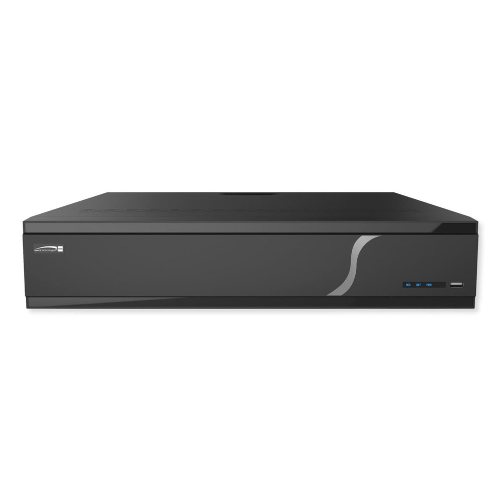 Speco Technologies Speco N32NRN6TB 32-Channel 4K NVR with Facial Recognition and Smart Analytics, 6 TB
