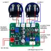 2PCS 35mm VU Meter Stereo Audio Level Indicator Audio Meter Backlight Adjustable + Audio Level Amplifier Driver Board view 3
