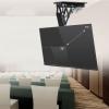 QICBYING Motorized Ceiling TV Mount, Hidden Drop Down TV Lift, Telescopic Electric TV Lift with Auto Lifting, 0-85 Flip Down, Fits 32-70 Inch TVs Motorized TV Stand view 4