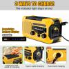 Veubew 10000mAh Emergency Hand Crank Radio with LED Flashlight Yellow view 3