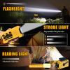 Veubew 10000mAh Emergency Hand Crank Radio with LED Flashlight Yellow view 4