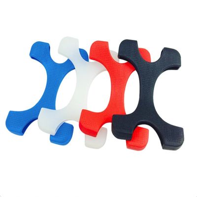4 Pieces of 2.5 Inch Silicone Hard Drive Protective Case Pack of 4 Assorted Colors (Black/White/Blue/Red)