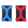 4 Pieces of 2.5 Inch Silicone Hard Drive Protective Case Pack of 4 Assorted Colors (Black/White/Blue/Red) view 2