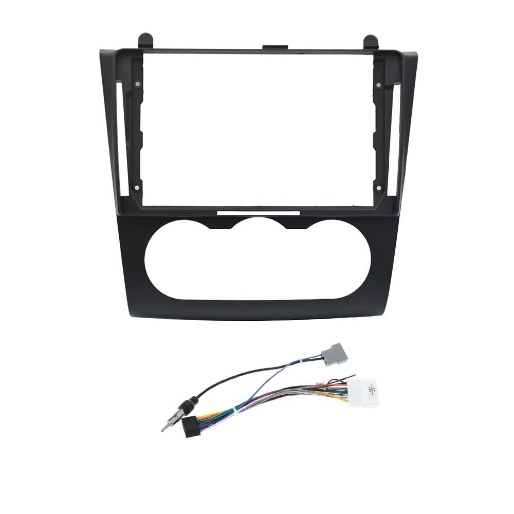 Fits for Nissan Altima Teana 2006-2012 Manual AC Car Radio Stereo Fascia Frame Double DIN 9 inch Dash Installation Mounting Kit