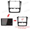 Fits for Nissan Altima Teana 2006-2012 Manual AC Car Radio Stereo Fascia Frame Double DIN 9 inch Dash Installation Mounting Kit view 2