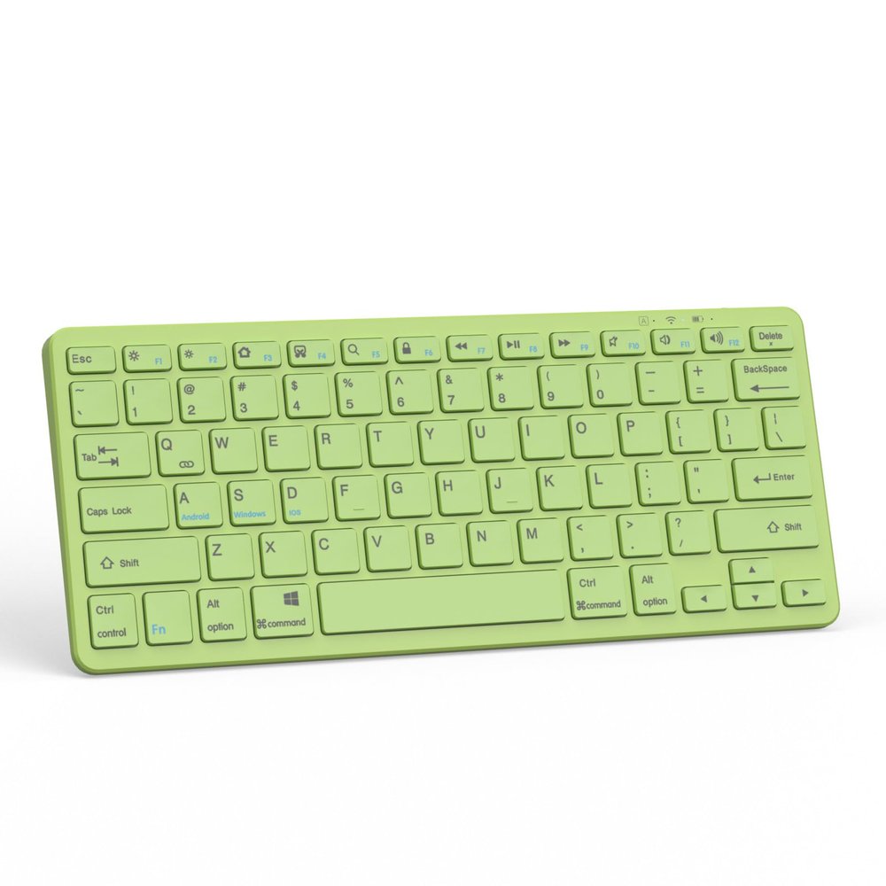MMK Bluetooth Keyboard, Tablet Keyboard Compatible iPad 11th Generation,iPad 10th/9th/8th & Air 5th/4th, iPda Pro 13/12.9/11-Inch and Air 13/11-Inch Models and More Bluetooth-Enabled Devices-Green