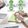 MMK Bluetooth Keyboard, Tablet Keyboard Compatible iPad 11th Generation,iPad 10th/9th/8th & Air 5th/4th, iPda Pro 13/12.9/11-Inch and Air 13/11-Inch Models and More Bluetooth-Enabled Devices-Green view 2