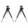 Veemoon 2pcs Mini Cell Phone Tripod Portable Mobile Broadcast Stand Telescopic Three Position Holder for Camera Flexible Selfie Stick Mount view 1