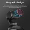 (8 Pack) Magnetic ND & CPL &1/4 Black Mist & Wide-Angle Lens Filter for DJI OSMO Pocket 3, Multi Coated HD Optical Glass Lenses (ND16,ND64,ND256,Wide-Angle Lens,CPL,1/4 Black Mist,Blue Streak,Macro) view 2