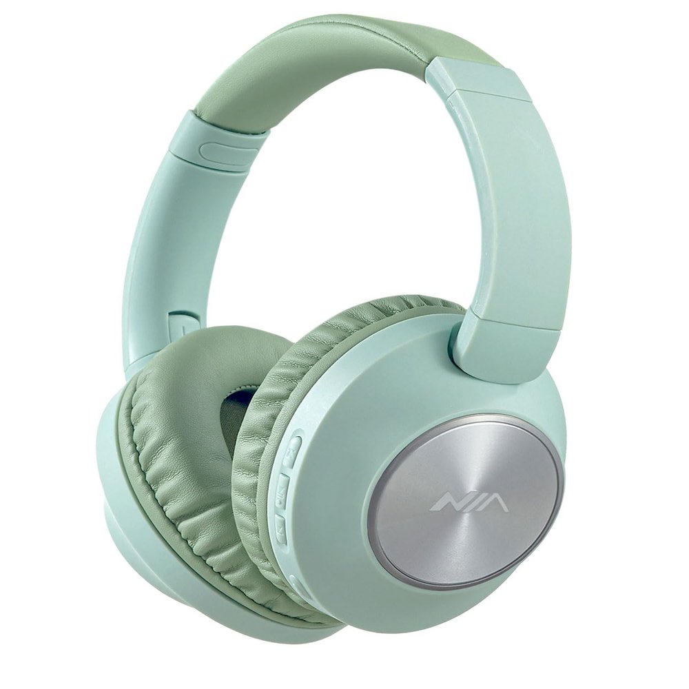 XuanGui Over Ear Wireless Bluetooth Headphones, 20H Playtime Wireless Headphones, HiFi Stereo and Lightweight Foldable Headphones with FM Radio, SD/TF for Home Work NX300, Green