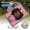 CGFGHHUY Clear Case for Kindle 10th Generation 6 inch 2019 Release Slim Lightweight Kickstand Protective Transparent TPU Case for Men Women - Little Girl view 4